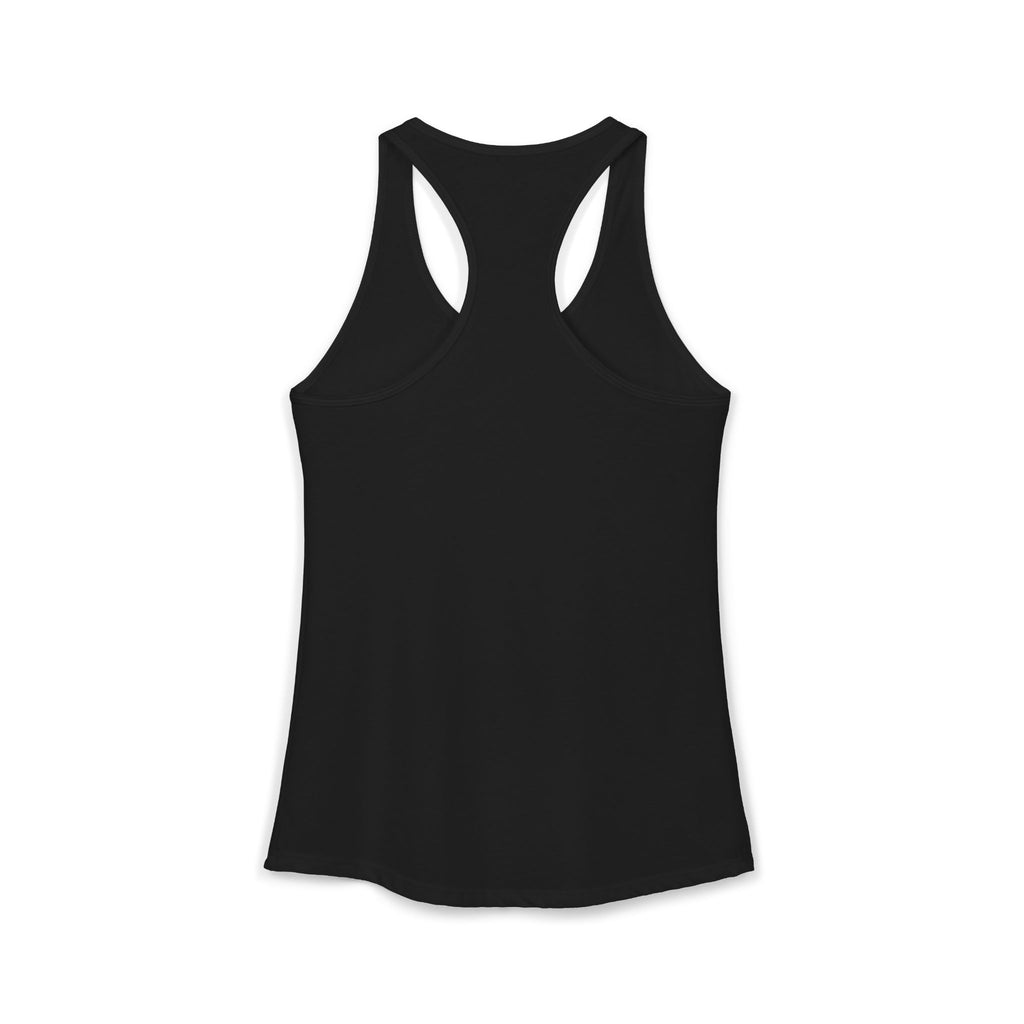 Hot Flashes Are My Cardio -Women's  Racerback Tank Black