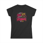 It's Not You- Women's Soft Style Tee Black