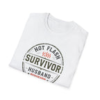 Hot Flash Survivor - Men's White T-Shirt