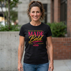 Built Different- Women's Soft Style Tee Black or White