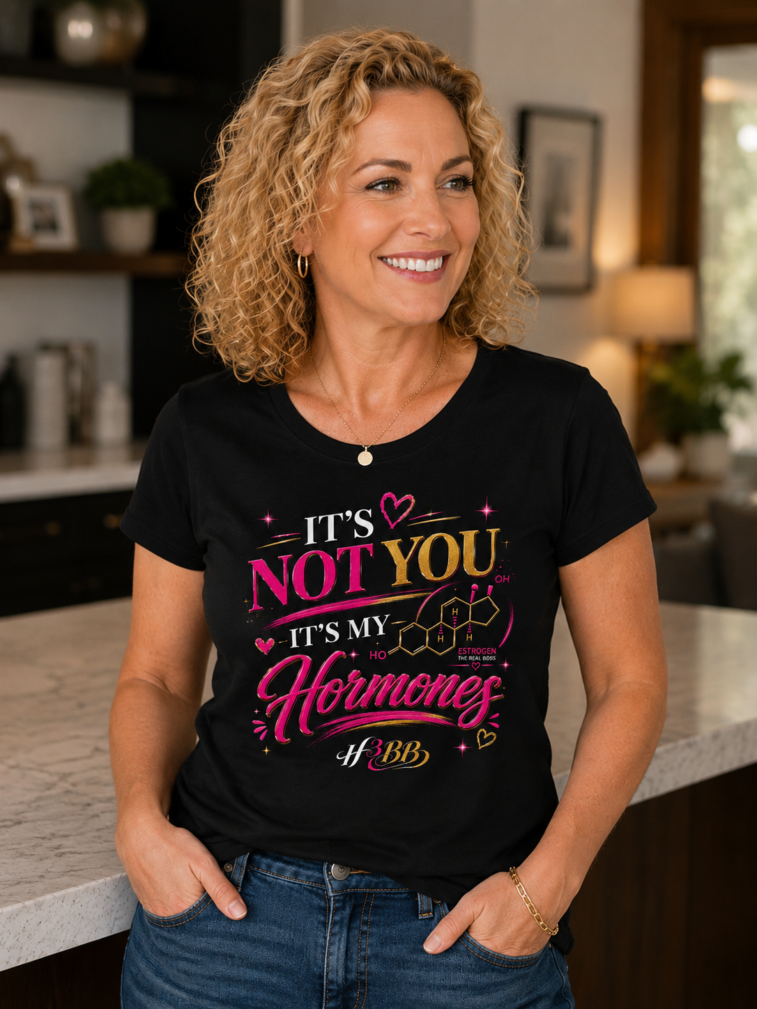 It's Not You- Women's Soft Style Tee Black