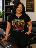 Bold Women Build Legacies - Women's Soft Style Tee Black