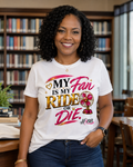My Fan- Women's Soft Style Tee White