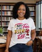My Fan- Women's Soft Style Tee White