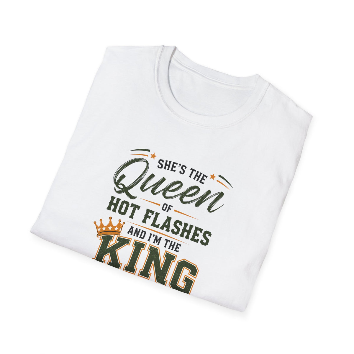 King of Support- Men's White T-Shirt